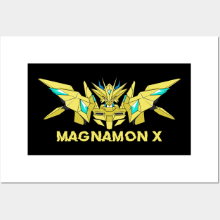 digimon magnamon X Posters and Art